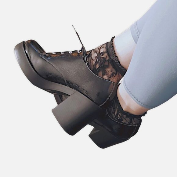 DIRTY LAUNDRY Glossy Derby Oxfords Academia Shoes - Picture 9 of 12